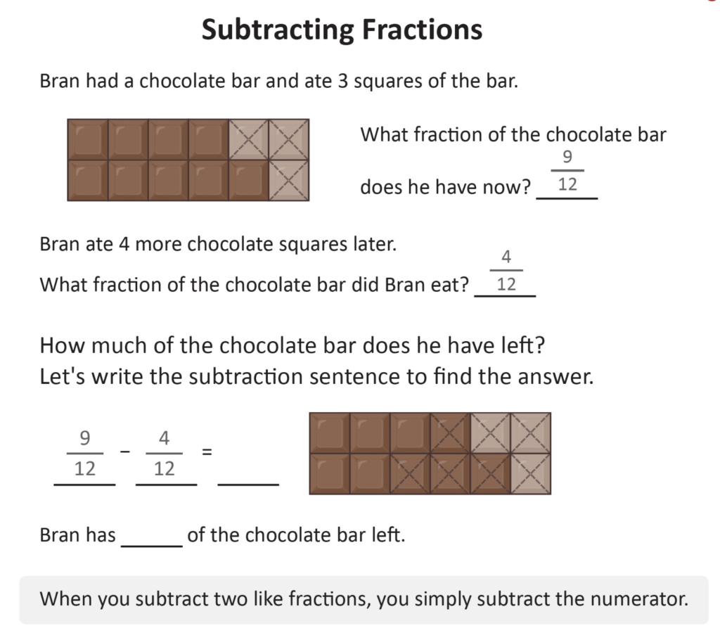 fraction graph
