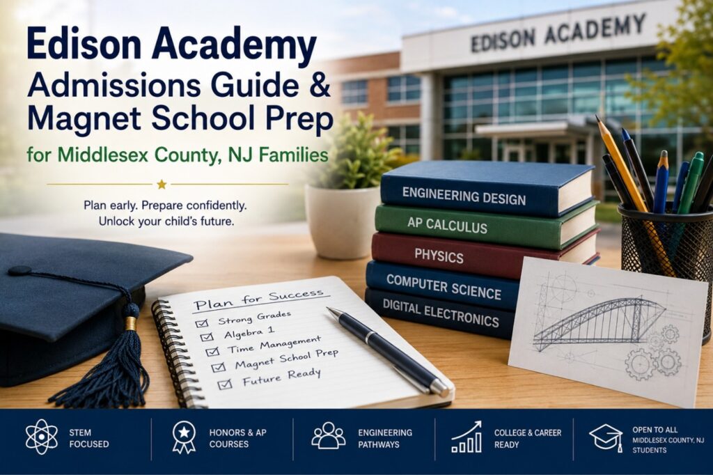 2026–2027 Edison Academy Admissions Guide & Magnet School Prep for Middlesex County, NJ Families